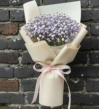 Букет цветов из:  Гипсофила в Новосергиевской
