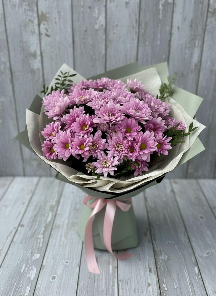 Букет цветов из: Хризантемы в Новосергиевской