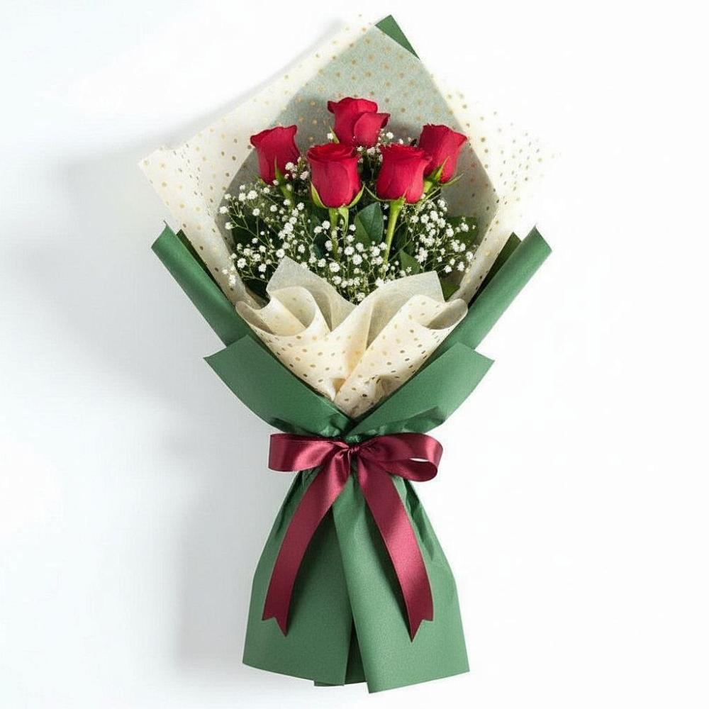 Букет цветов из: Розы в Новосергиевской