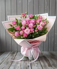 Букет Розовый кустик в Новосергиевской