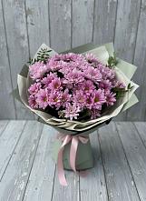 Букет цветов из:  Хризантемы в Новосергиевской