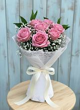 Букет цветов из:  Розы в Новосергиевской