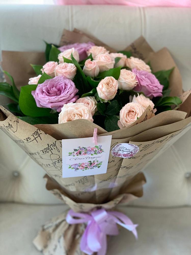 Букет цветов из: Розы в Новосергиевской