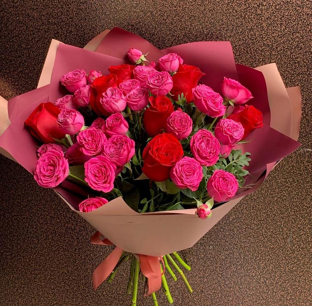 Букет В объятьях нежности в Новосергиевской