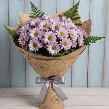 Букет цветов из:  Хризантемы в Новосергиевской