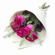 Букет цветов из:  Розы в Новосергиевской