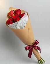 Букет цветов из:  Розы в Новосергиевской
