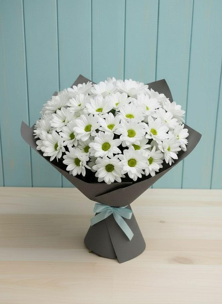 Букет цветов из: Хризантемы в Новосергиевской