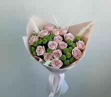 Букет цветов из:  Розы и Хризантемы в Новосергиевской