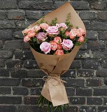 Букет цветов из:  Розы в Новосергиевской