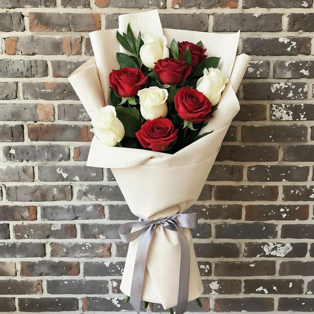 Букет цветов из: Розы в Новосергиевской