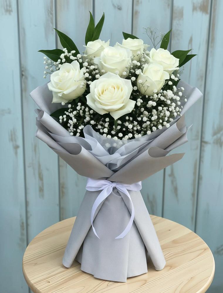 Букет цветов из: Розы в Новосергиевской