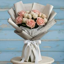 Букет цветов из:  Розы в Новосергиевской