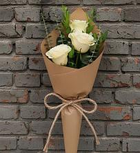 Букет цветов из:  Розы в Новосергиевской