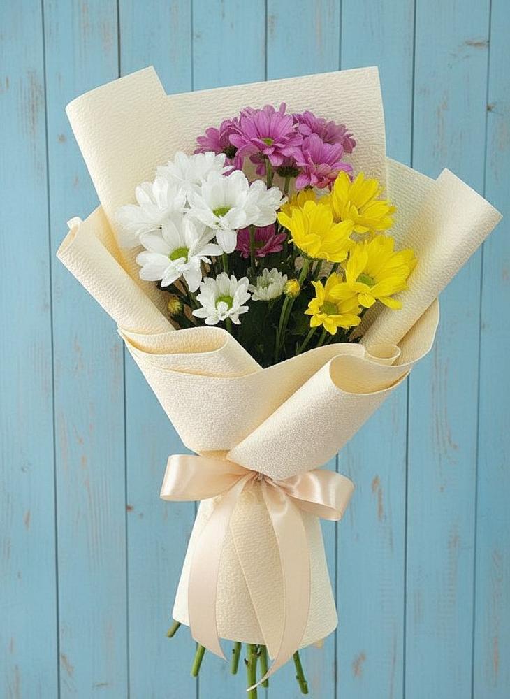 Букет цветов из: Хризантемы в Новосергиевской