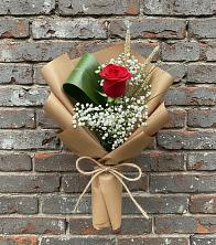 Букет цветов из:  Розы в Новосергиевской