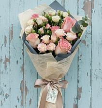 Букет цветов из:  Розы в Новосергиевской