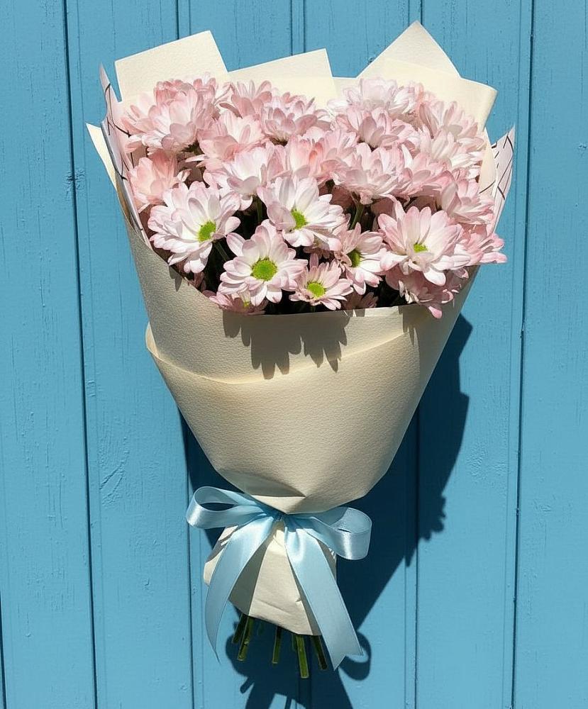 Букет цветов из: Хризантемы в Новосергиевской