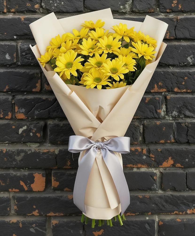 Букет цветов из: Хризантемы в Новосергиевской