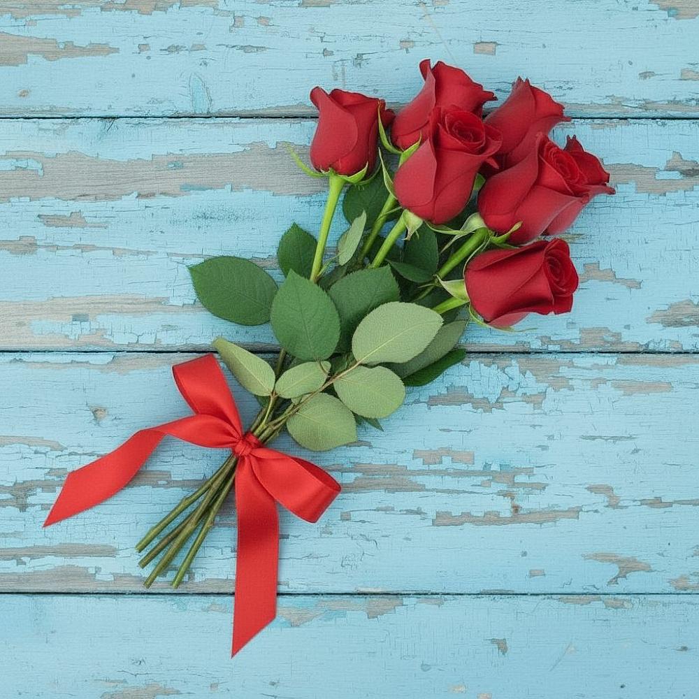 Букет Красные розы в Новосергиевской