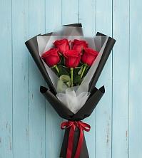 Букет цветов из:  Розы в Новосергиевской