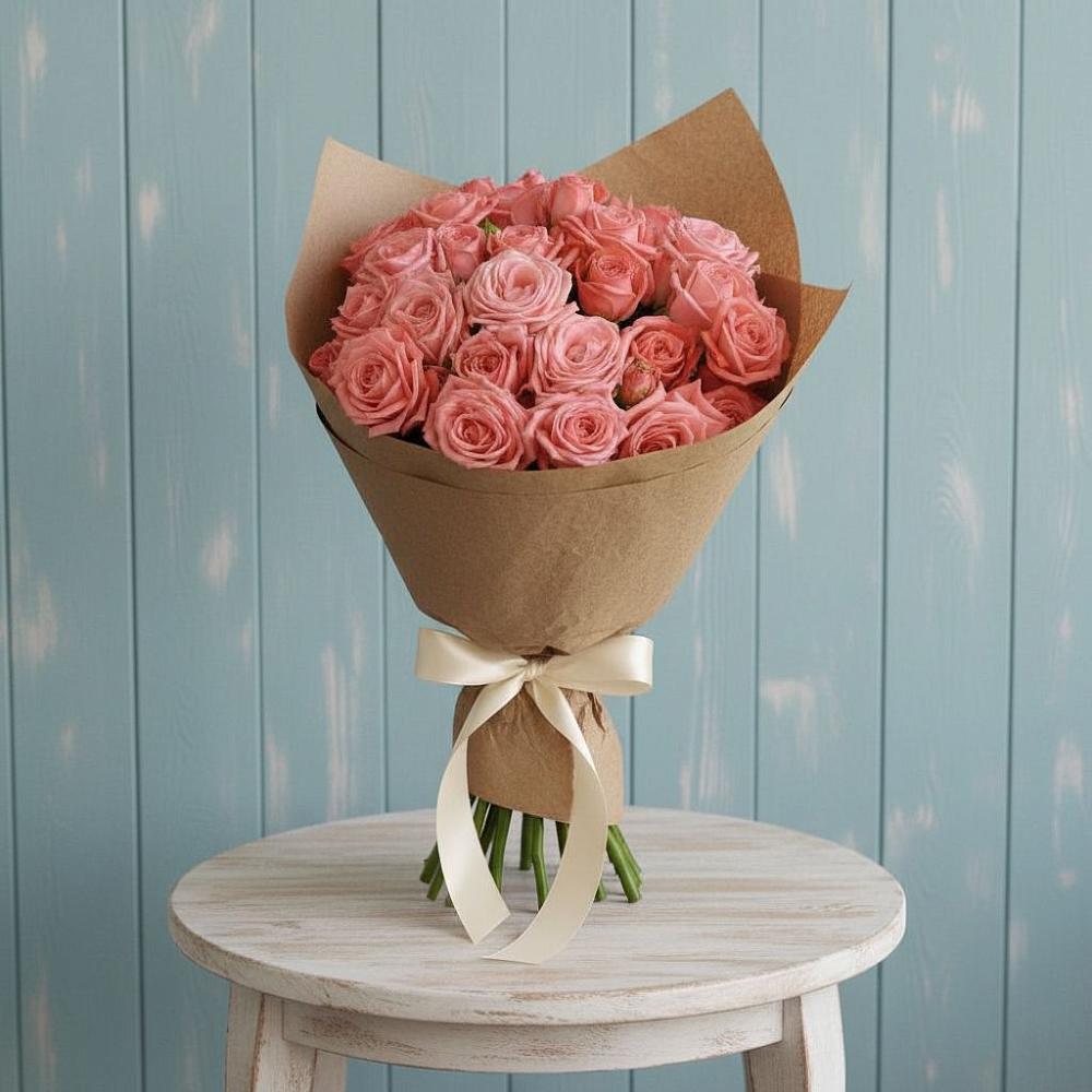 Букет цветов из: Розы в Новосергиевской