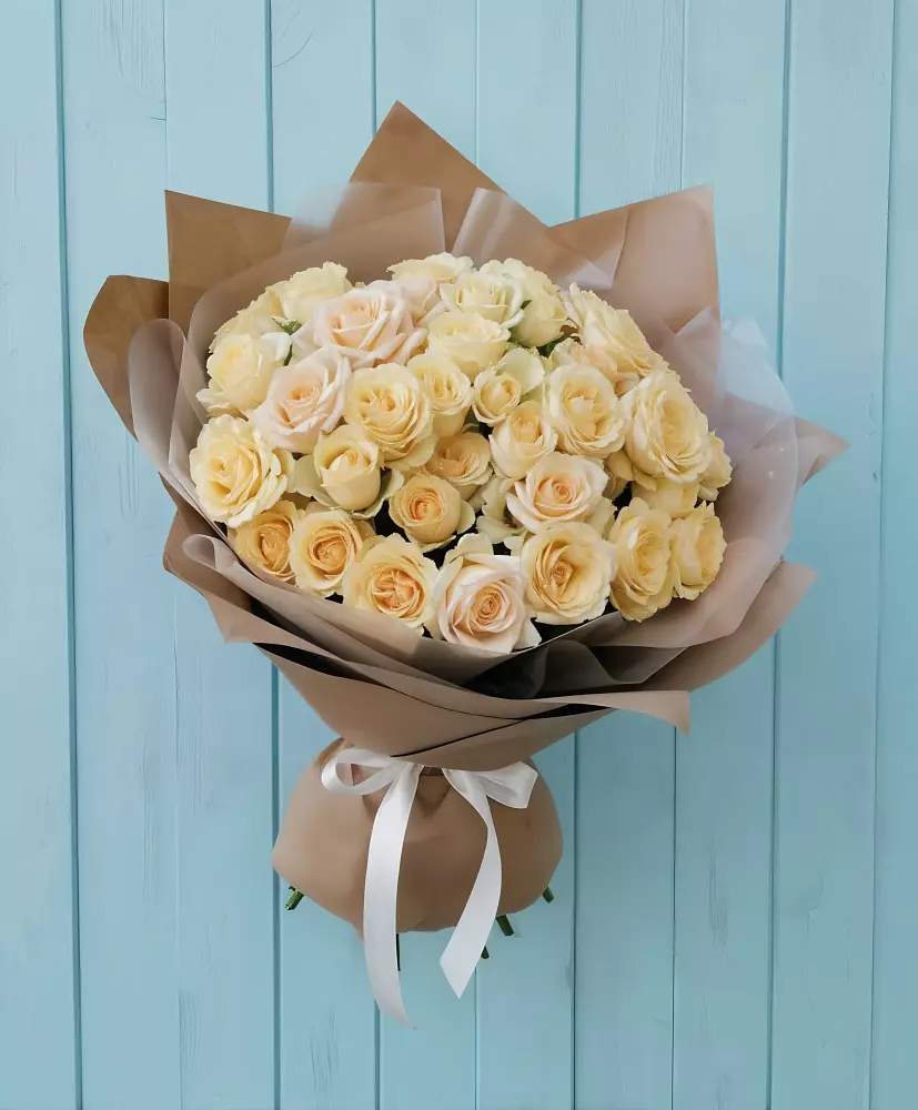 Букет Кремовое облако в Новосергиевской