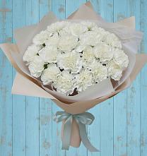 Букет цветов из:  Гвоздики в Новосергиевской