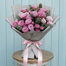 Букет цветов из:  Розы в Новосергиевской