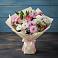 Букет цветов из: Хризантемы, Альстромерии и Розы в Новосергиевской